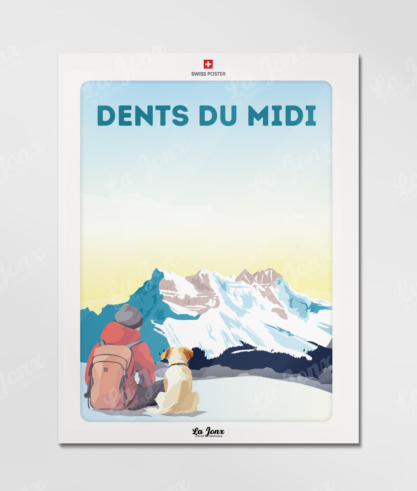 La-Jonx Dents du Midi - Poster  