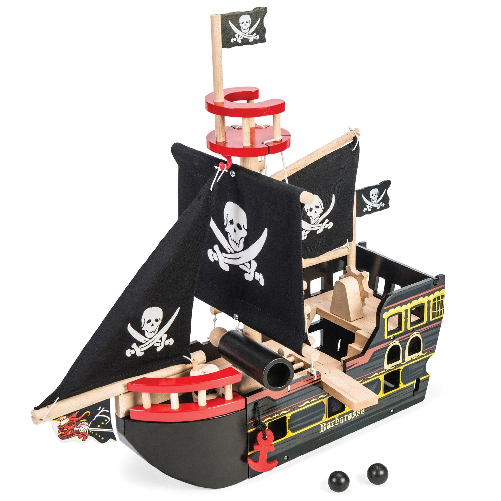 Le Toy Van  Barbarossa Piraten Schiff 