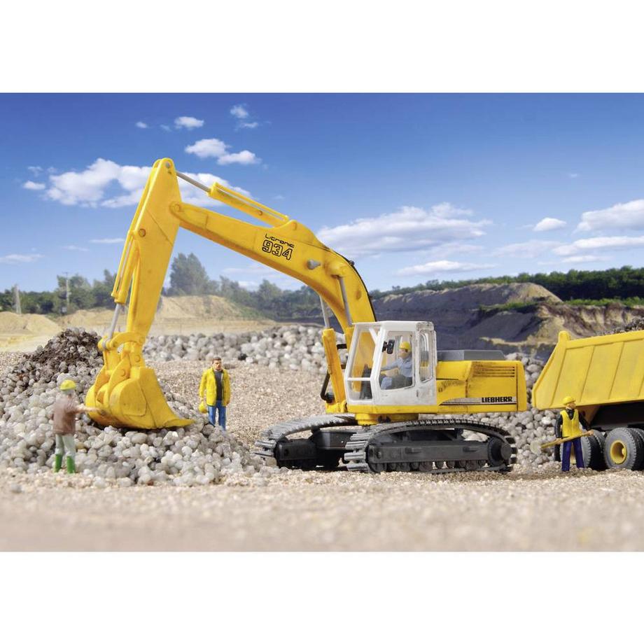 Kibri  H0 Baufahrzeug Modell Liebherr R934 Litronic Hydraulikbagger 