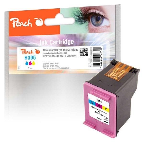 Peach  H305 Druckerpatrone 1 Stück(e) Kompatibel Standardertrag Cyan, Magenta, Gelb 