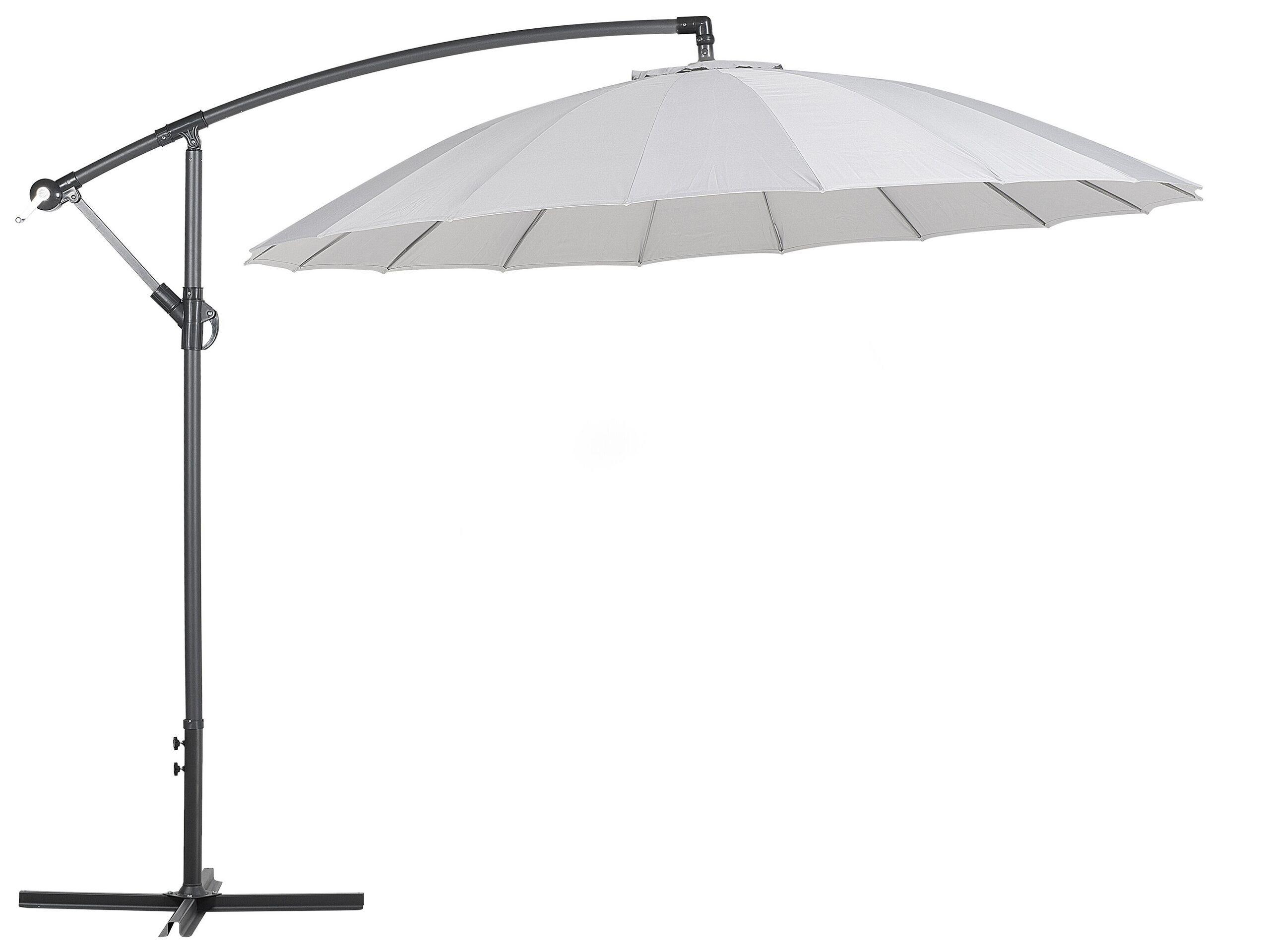 Beliani Parasol suspendu en Polyester CALABRIA  