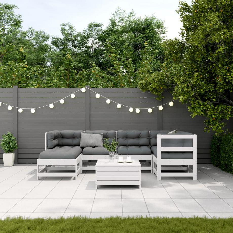 VidaXL set salotto da giardino Legno  