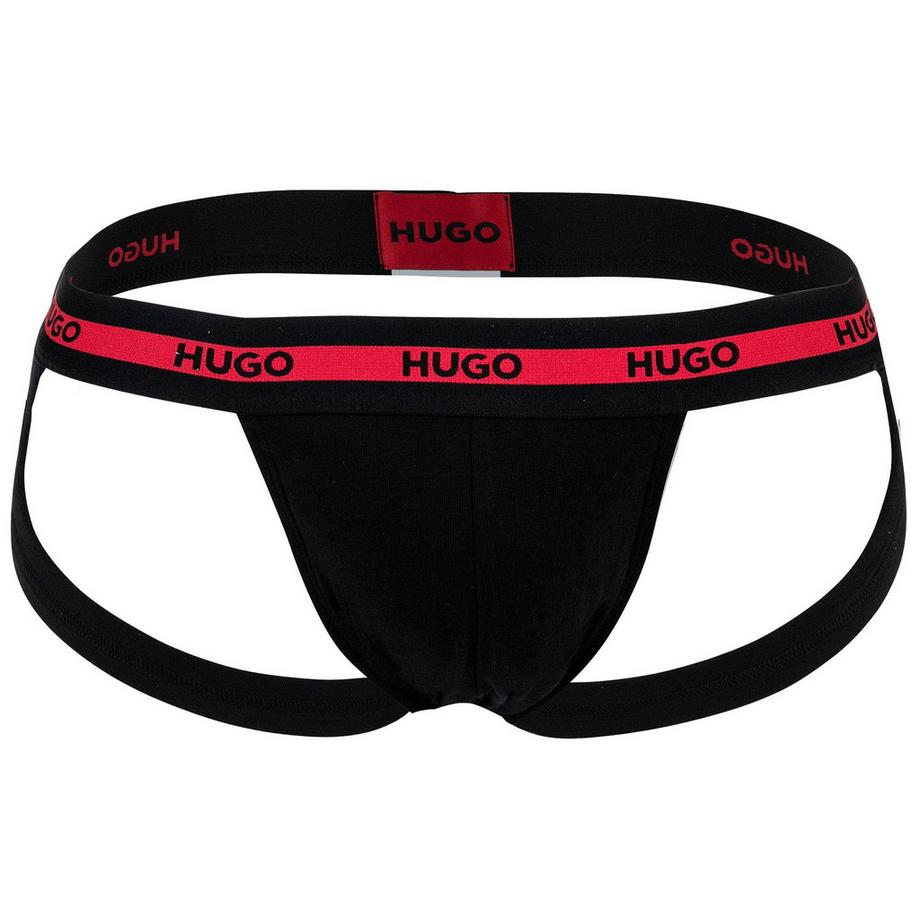 HUGO Triplet Planet Stretch Jockstrap Confezione da 3  