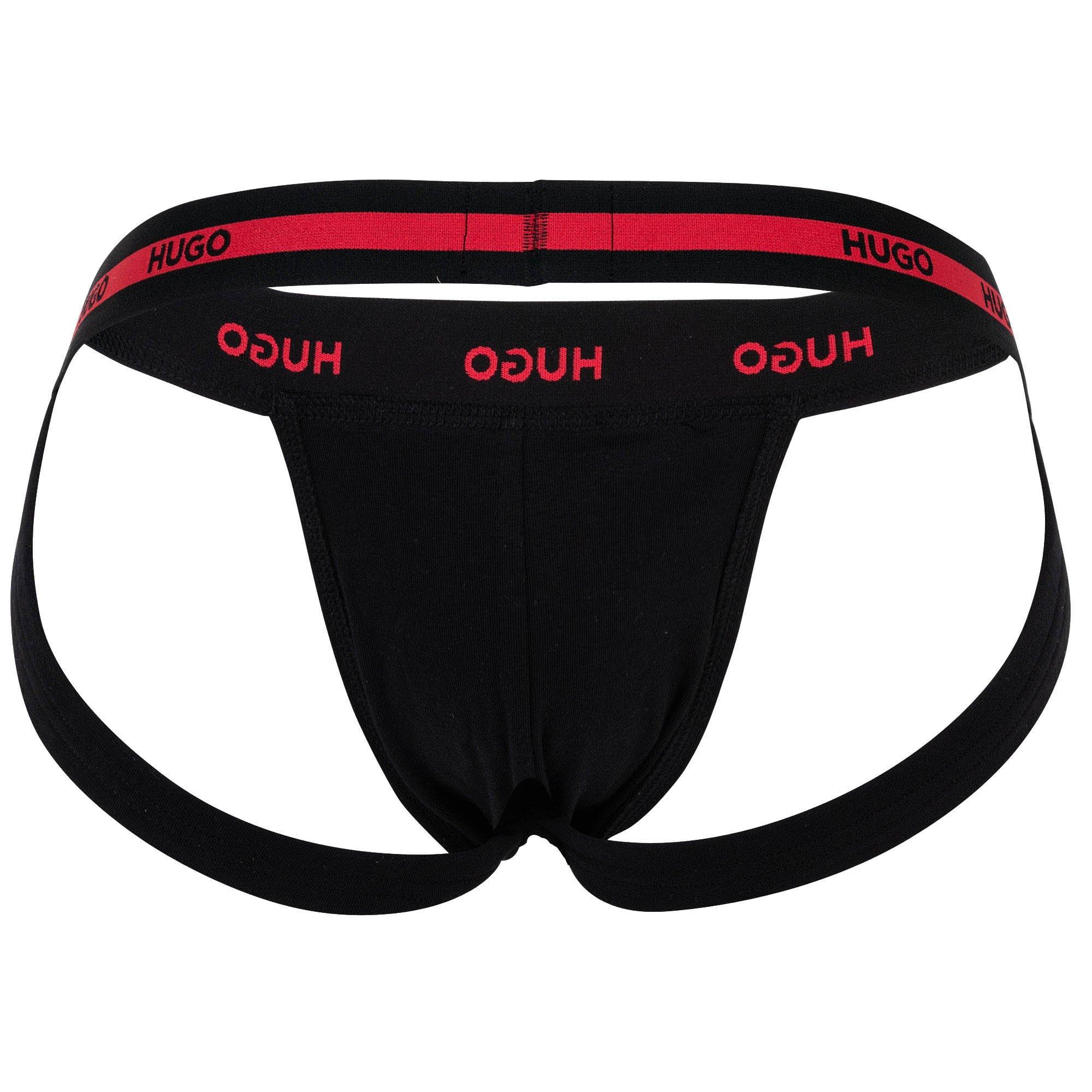 HUGO  Calzino Uomini Confezione da 3 Stretch-JOCKSTRAP TRIPLET PLANET 