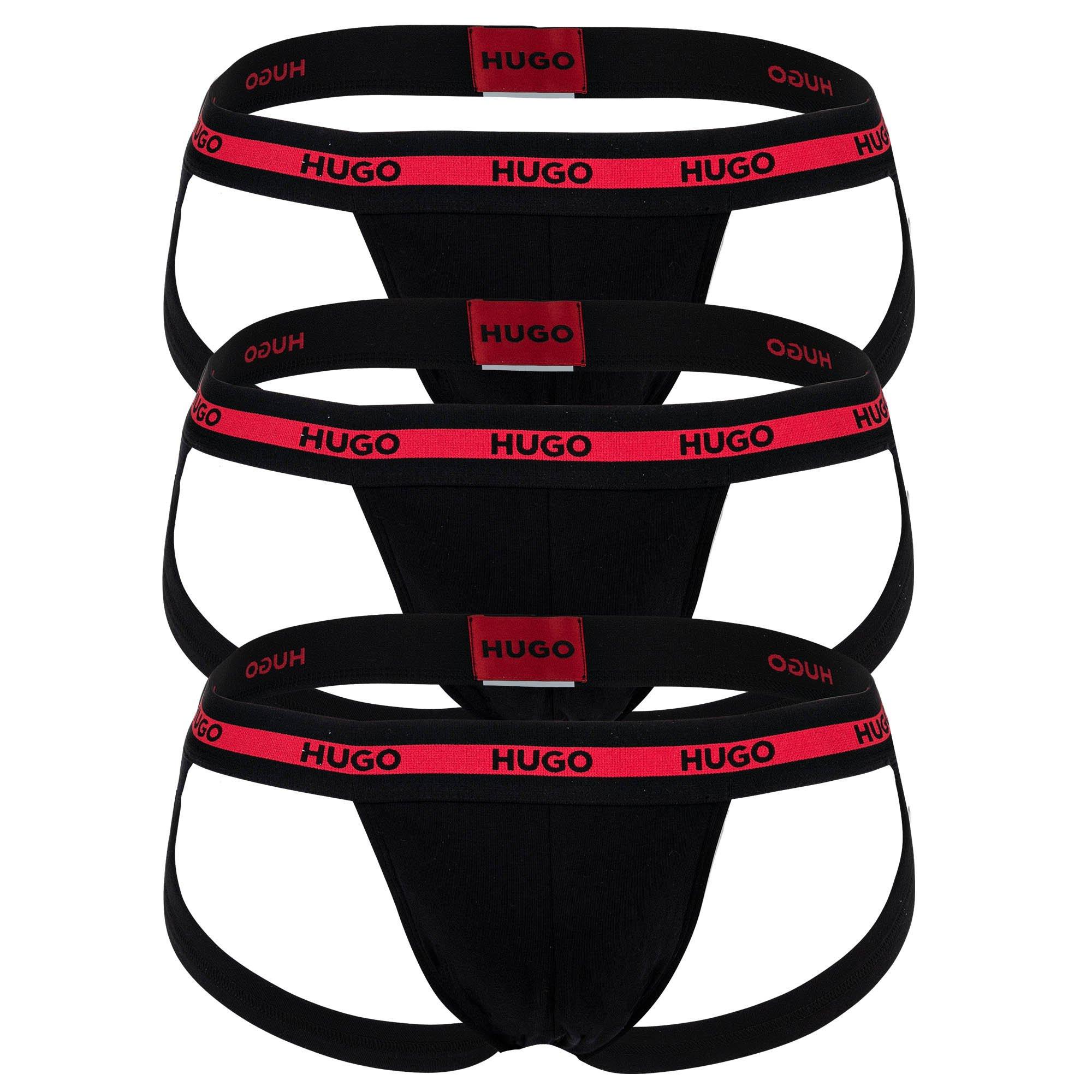 HUGO  Calzino Uomini Confezione da 3 Stretch-JOCKSTRAP TRIPLET PLANET 