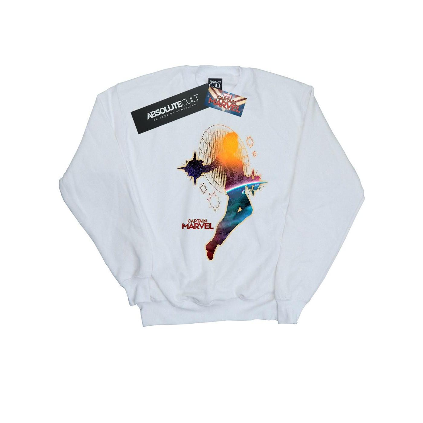 Image of Captain Nebula Flight Sweatshirt Jungen Weiss 152-158