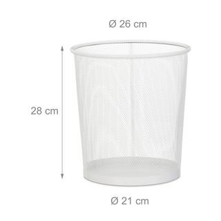 B2X Cestino in metallo  