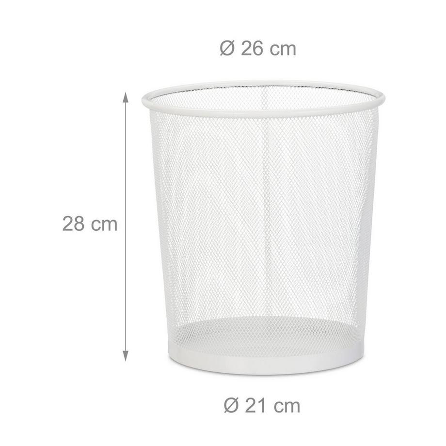 B2X Cestino in metallo  