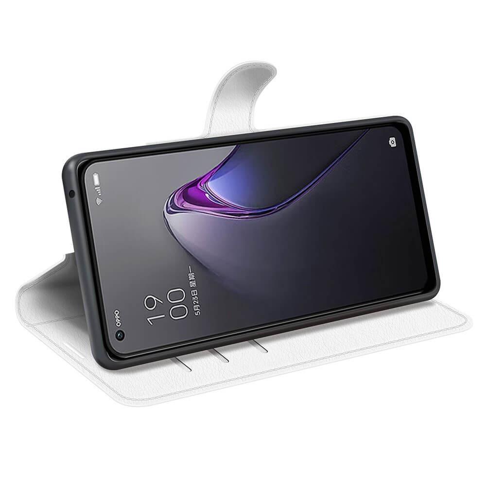 Cover-Discount  Oppo Reno8 - Custodia In Pelle 