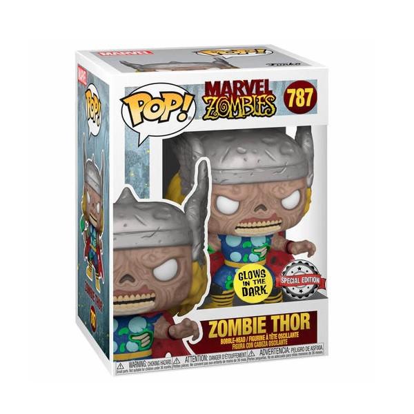 Funko  Funko Pop ! Marvel Zombies : Thor GITD (787) (EXM) (fk1) 