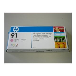 Hewlett-Packard  HP Tintenpatrone 91 magenta light C9487A DesignJet Z6100 3 Stück 