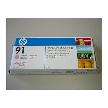 HP Tintenpatrone 91 magenta light C9487A DesignJet Z6100 3 Stück