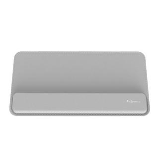 Fellowes  Hana poggiapolso Vera pelle, Memory foam Grigio 