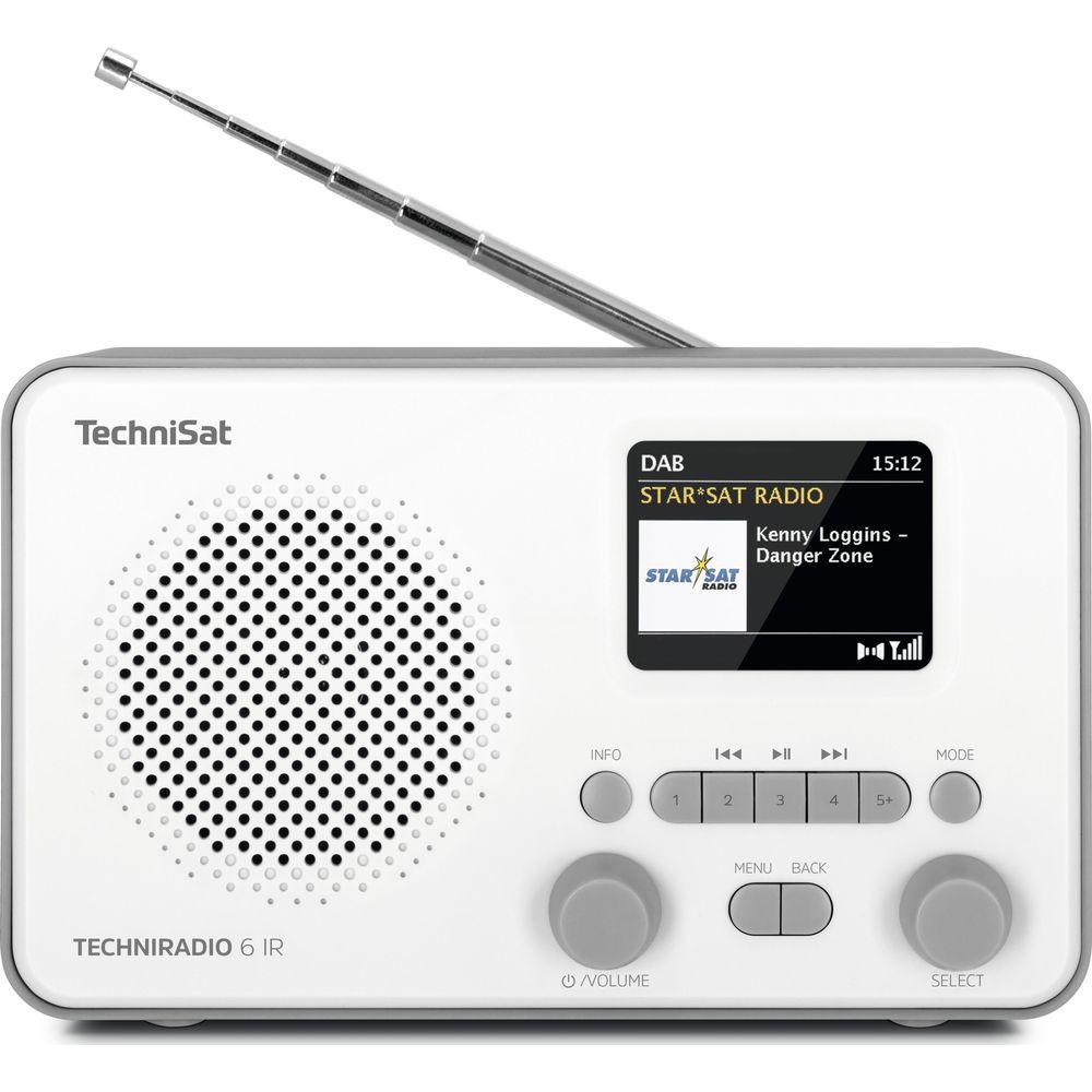TechniSat  Techniradio 6 IR weiss-grau 