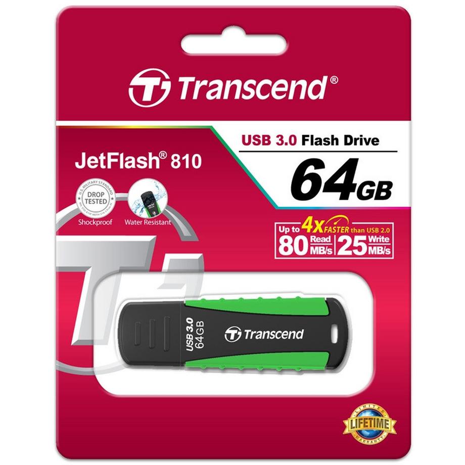Transcend  USB 3.0-Speicherstick JF810 64 GB 