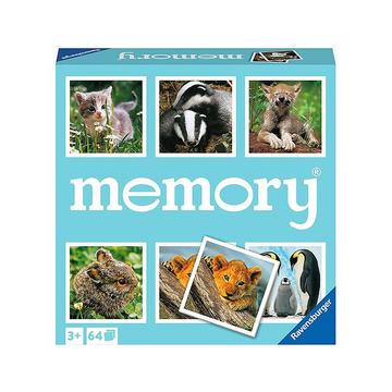 Ravensburger memory® Tierkinder - 20879 - der Spieleklassiker für Tier-Fans, Merkspiel für 2-8 Spieler ab 3 Jahren