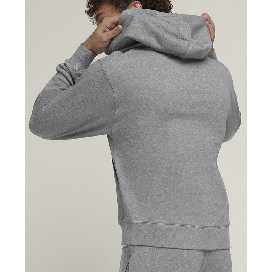 Wilson  Sweat à capuche zippé Team unisexe gris 