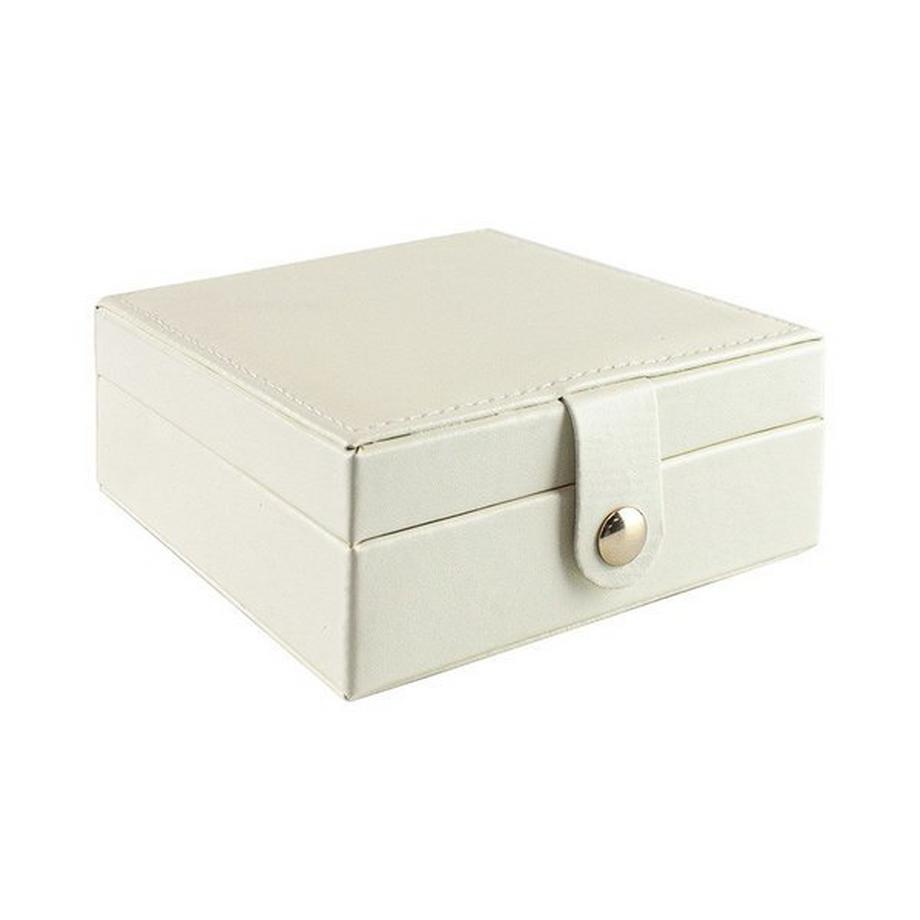 eStore  Schmuckschatulle 12 x 12 - Weiß 