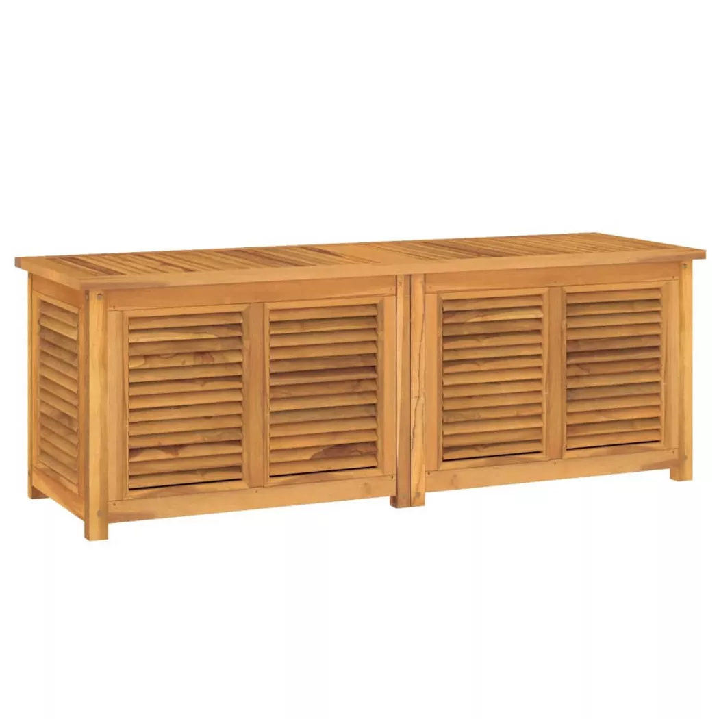 VidaXL - Boîte de rangement de jardin teck, One Size, Marron