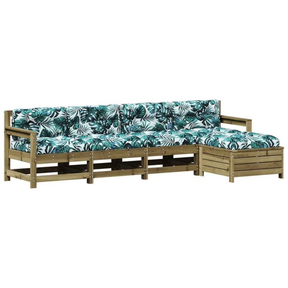 VidaXL set salotto da giardino Impregnated Pine Wood  