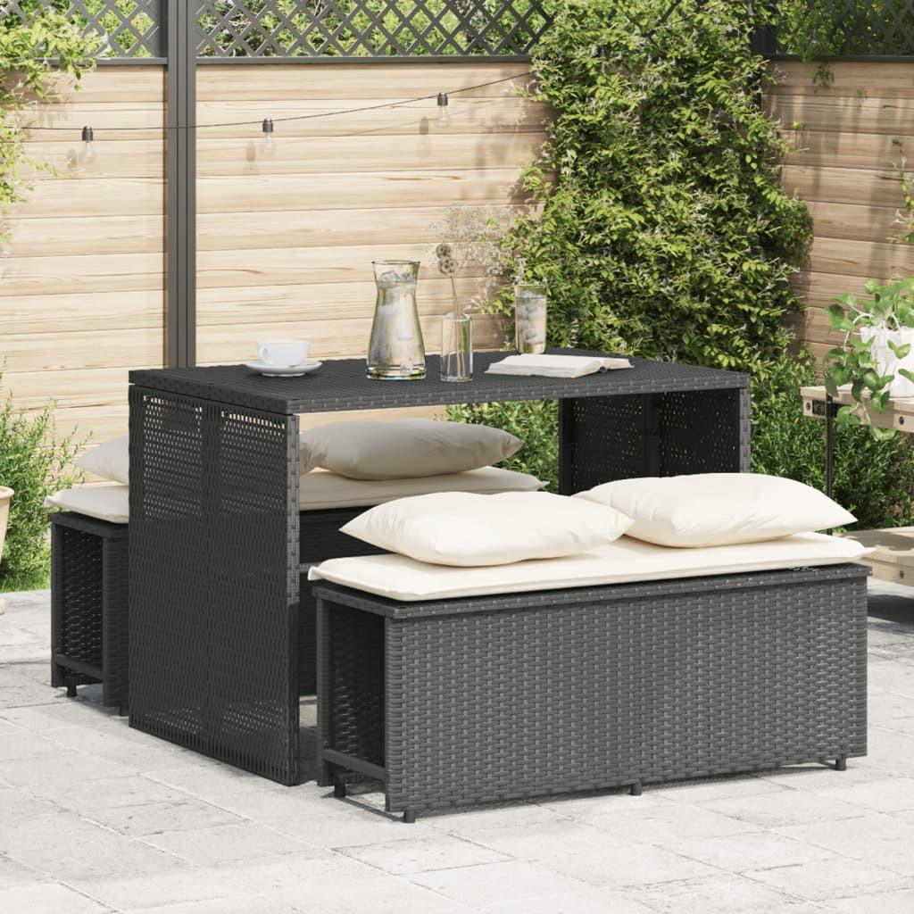 VidaXL Garten essgruppe poly-rattan  