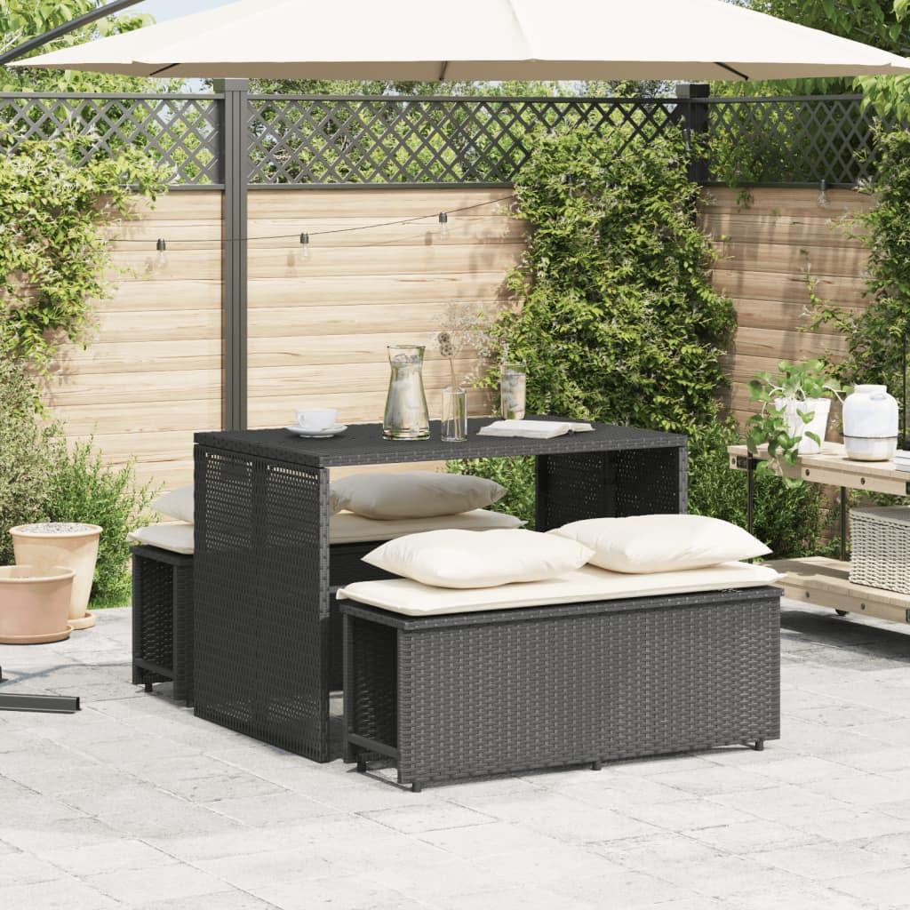 VidaXL Garten essgruppe poly-rattan  