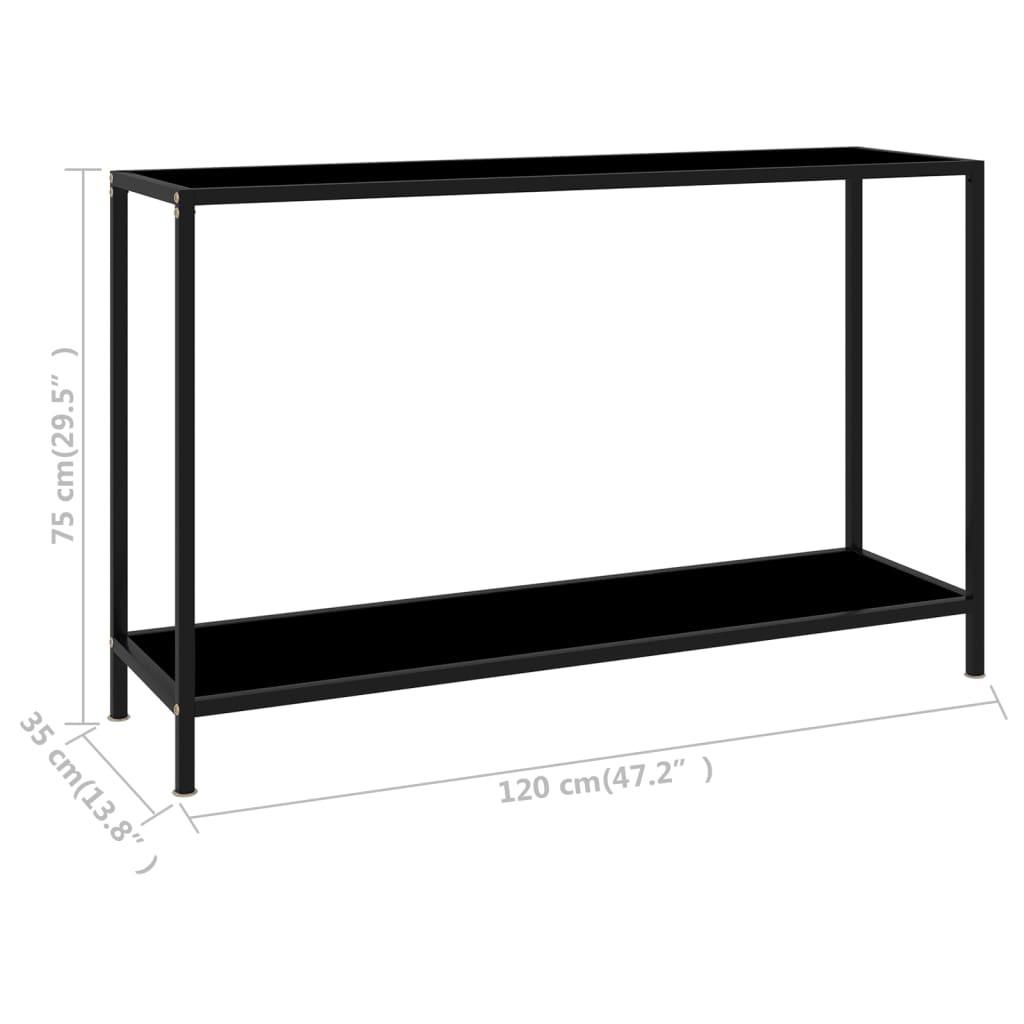 VidaXL Table console verre  