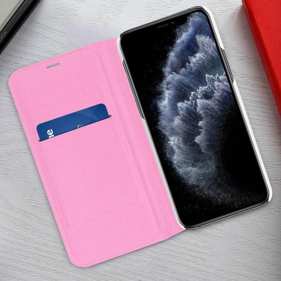 Avizar  Book Cover Apple iPhone 11 Pro Rosa 