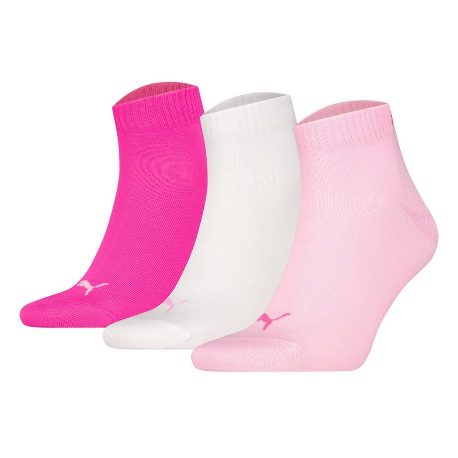 Calzini Unisex Confezione da 3 Stretch-Quarter Plain 3P