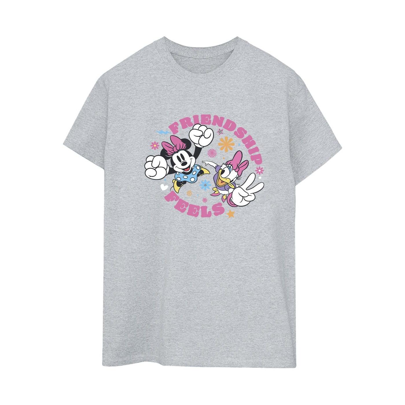 Image of Minnie Mouse Daisy Friendship Tshirt Damen Grau XL