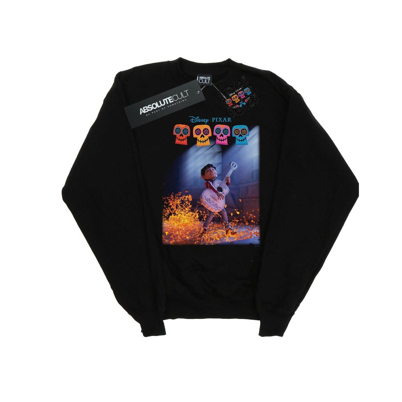 Image of Coco Miguel Playing Guitar Sweatshirt Damen Schwarz M