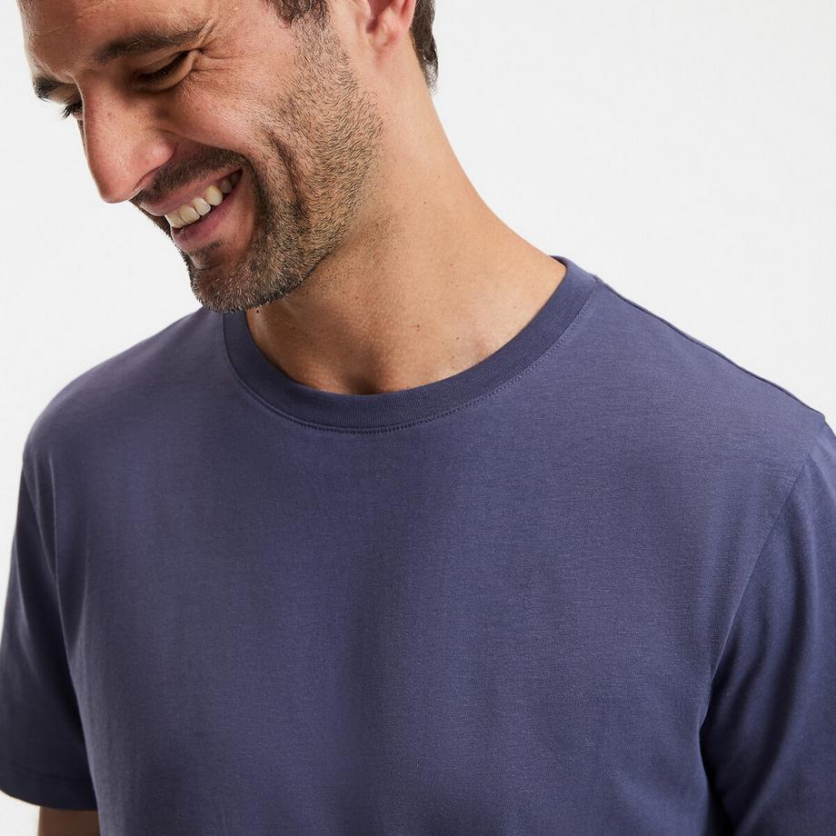 La Redoute Collections T-Shirt Col Rond Manches Courtes  