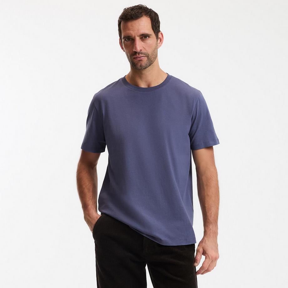 La Redoute Collections T-Shirt Col Rond Manches Courtes  