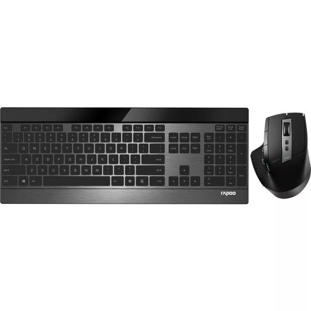 Rapoo -  9900M Wireless Deskset 19360 Advanced, Multimode, Schwarz