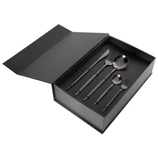 Beliani Set di 30 posate en Acciaio inox Moderno RIGATONI  