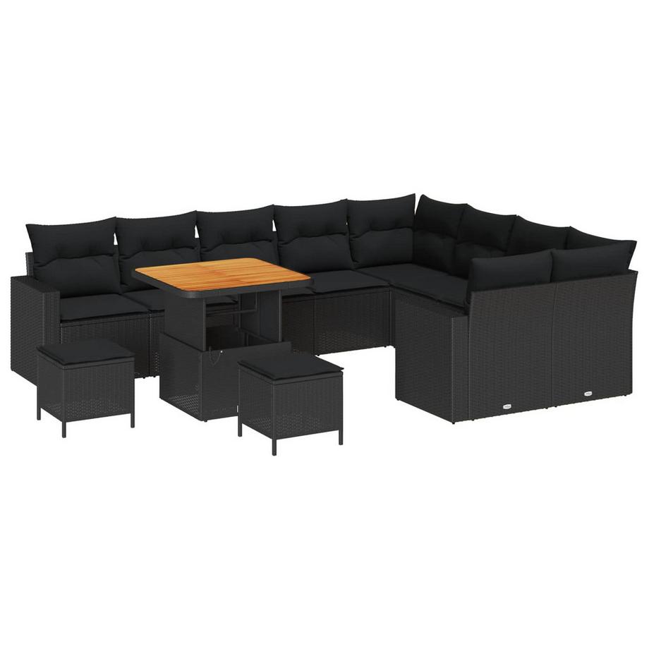 VidaXL Garten-sofa poly-rattan  