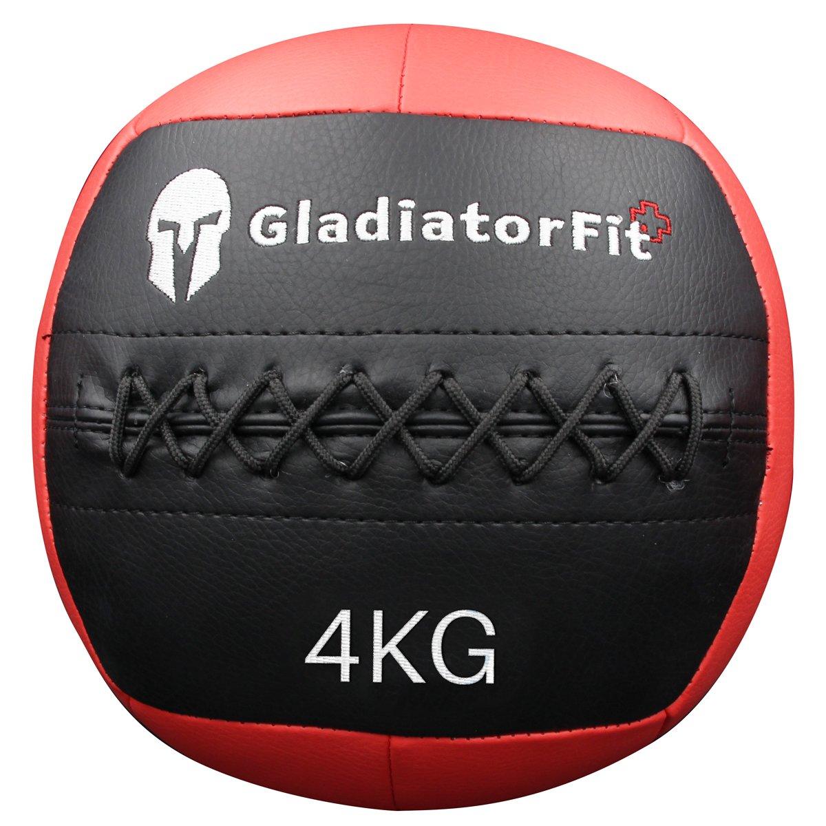 Image of Ultra-strapazierfähiger Wall Ball Aus Kunstleder Unisex Rot Bunt 4kg