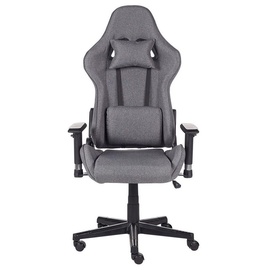 Beliani Siège de gaming en Tissu Moderne WARRIOR  