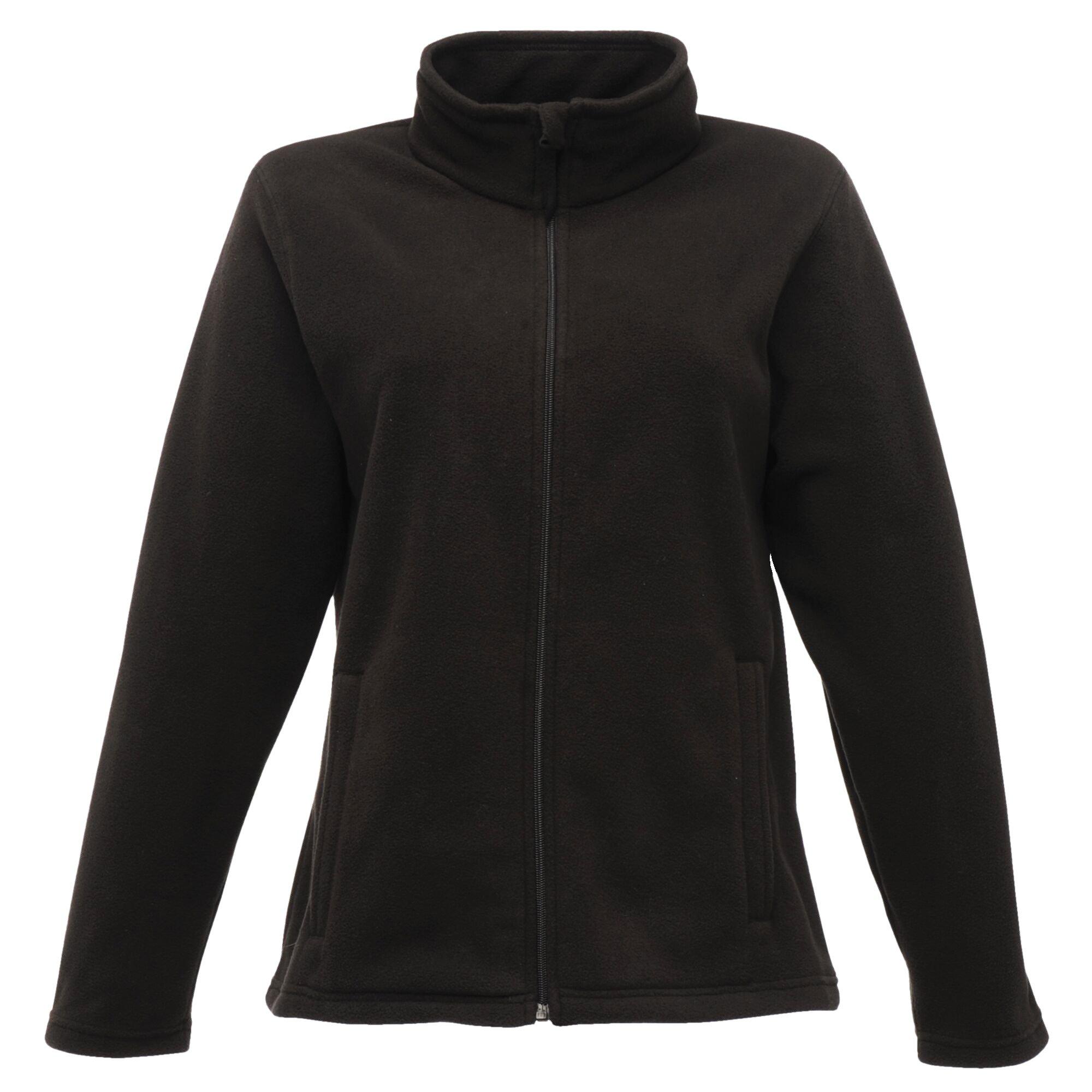Image of Mirofleecejacke Fleecejacke Damen Schwarz 44