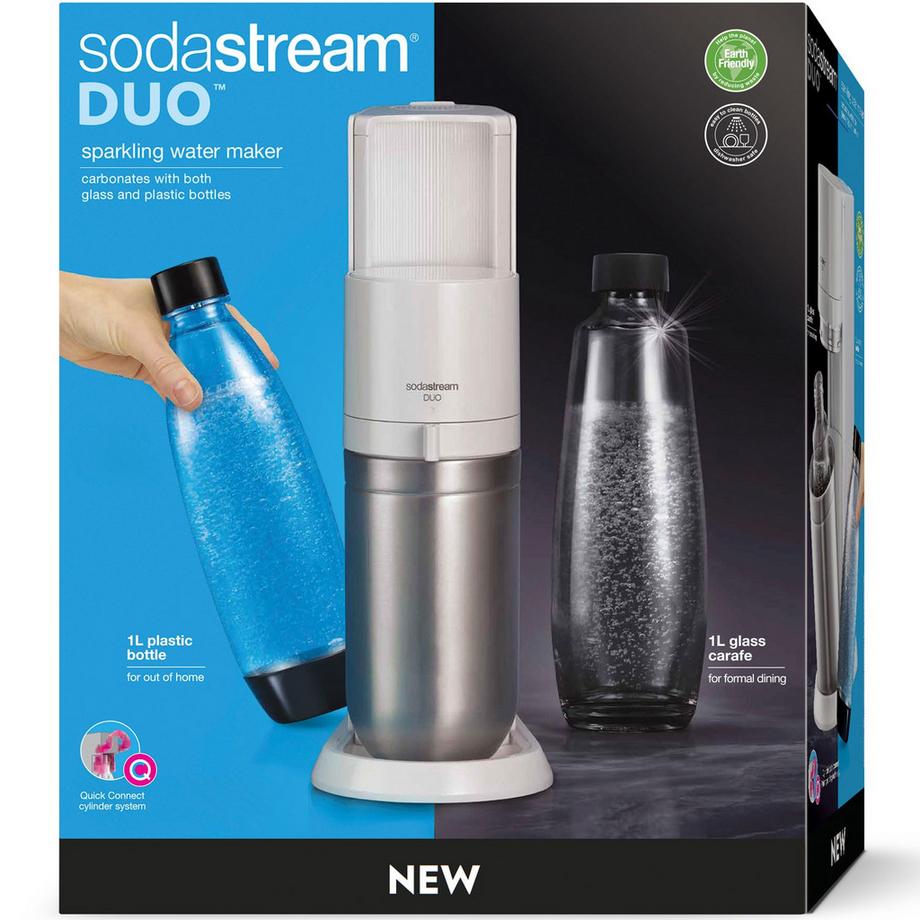 sodastream  Kohlensäuremaschine DUO Weiß 