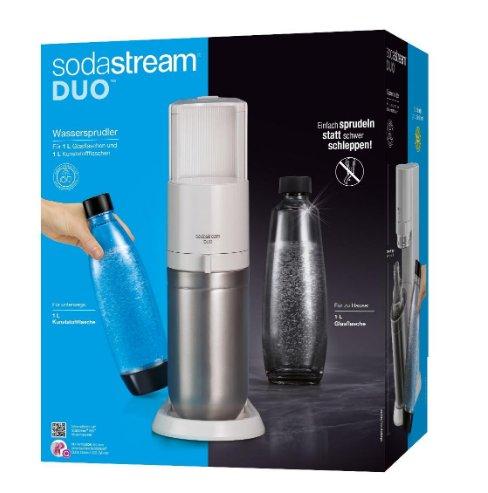 sodastream  SodaStream DUO Edelstahl, Weiß 