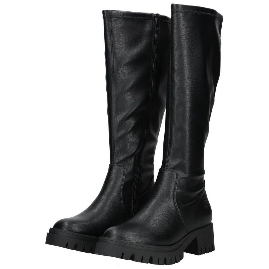Bagatt Bottes mi-mollet à talon épais  