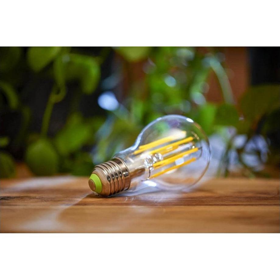 PHILIPS Confezione da 2 LED E27 Normale 4W (60W) Trasparente 840lm 2700K Classe energetica A  