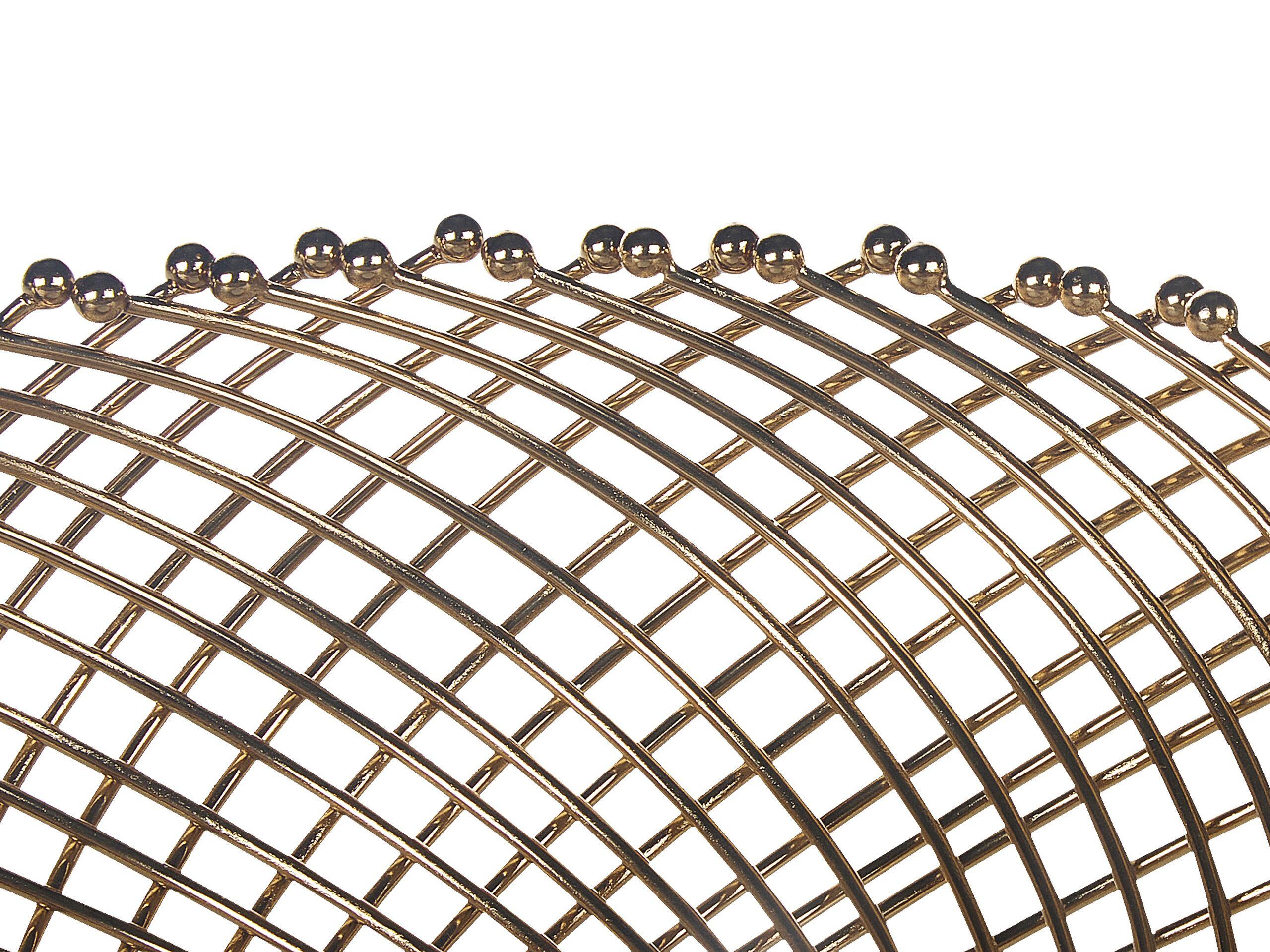 Beliani Set di 2 ciotole decorative en Ferro Moderno BALIUNG  