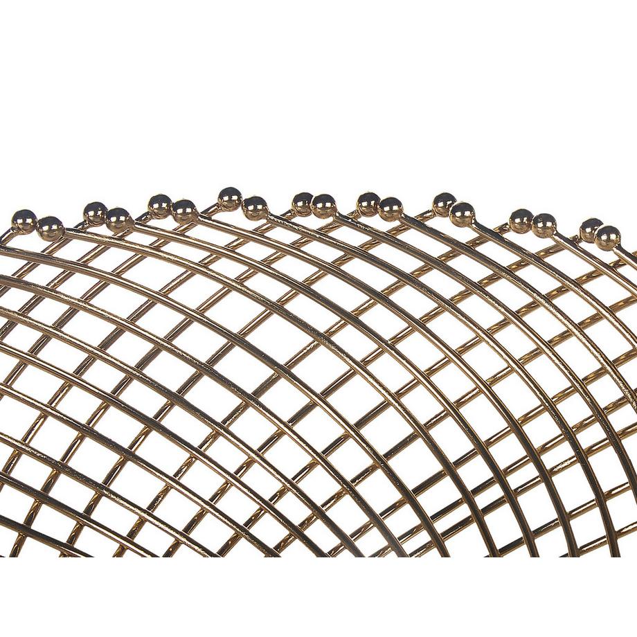 Beliani Dekoschalen 2er Set aus Eisen Modern BALIUNG  