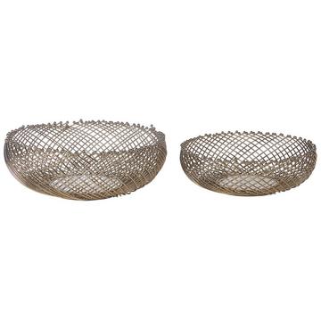 Set di 2 ciotole decorative en Ferro Moderno BALIUNG