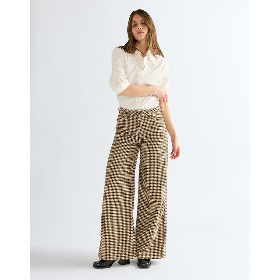 Wrangler Canyon Hahnentritt Weit geschnittene Hose  