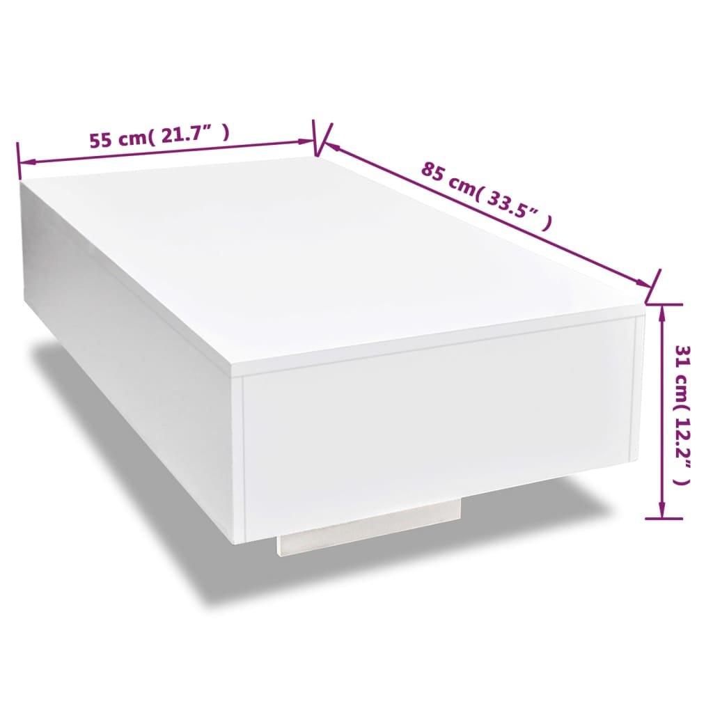 VidaXL tavolino da salotto MDF  