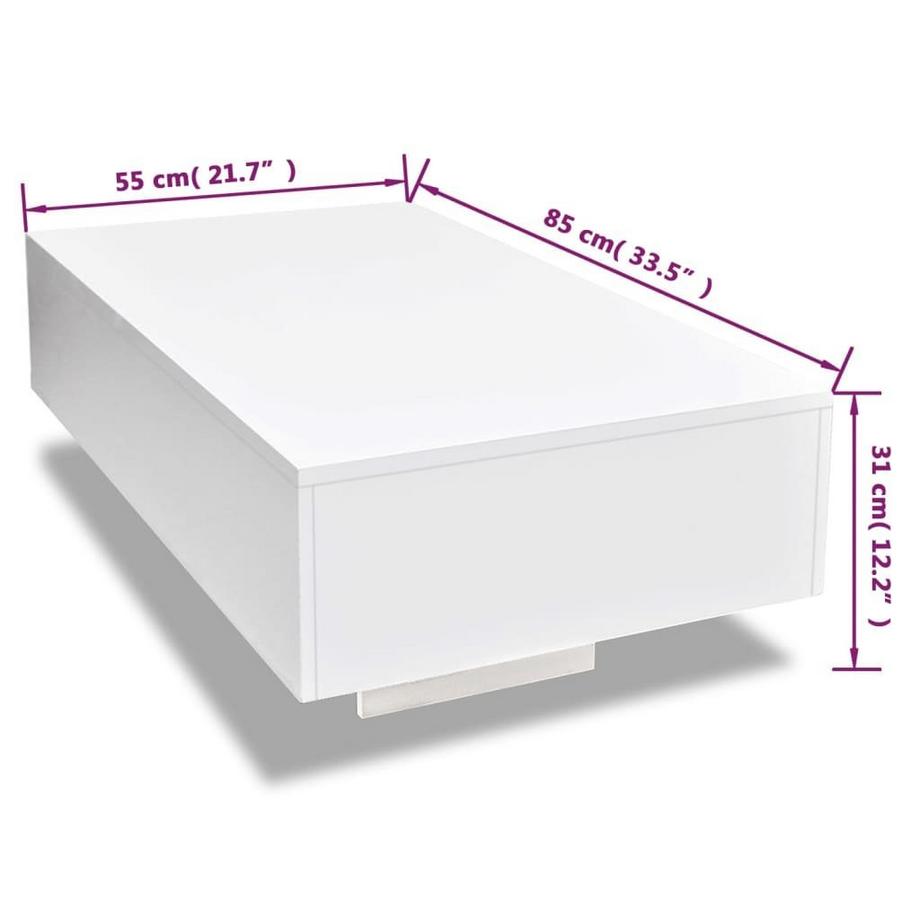 VidaXL Couchtisch mdf  