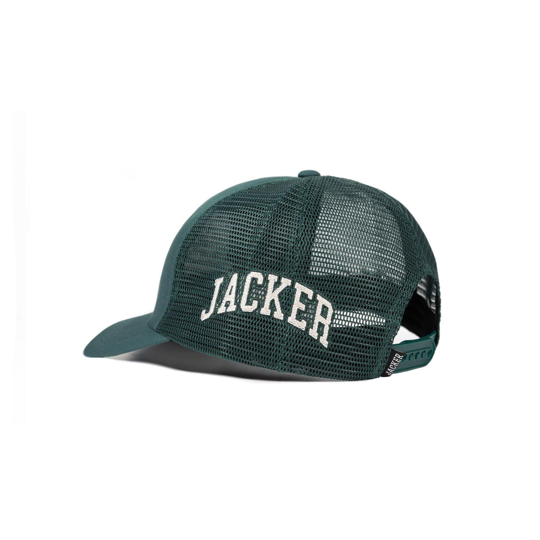 JACKER  Headwear Stingy Trucker Cap Green 